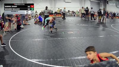 46/49 Round 2 - Gabriel Sharp, Reverence Wrestling Club vs Navarro Bullock, Roundtree Wreslting Academy