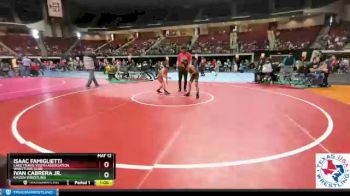 65 lbs Quarterfinal - Ivan Cabrera Jr., Kaizen Wrestling vs Isaac Famiglietti, Lake Travis Youth Association Wrestling Club