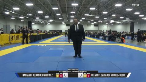 Clemente Salvador Vilches-Freche vs Nathaniel Alexander Martinez 2026 Pan IBJJF Jiu-Jitsu No-Gi Championship