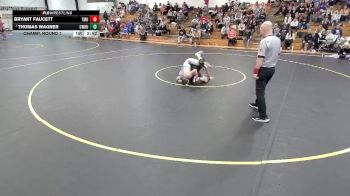 157 lbs Champ. Round 1 - Thomas Wagner, Case Western Reserve vs Bryant Faucett, Thomas More