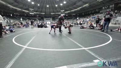 49 lbs Quarterfinal - Bo Golden, Team Nomad vs Crew Andrews, TTWC Blue