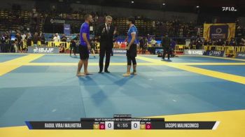 Raoul Viraj Malhotra vs Iacopo Malinconico 2026 IBJJF European NoGi