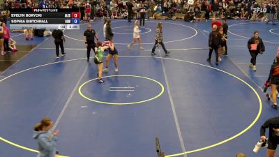 145 lbs Champ. Round 1 - Evelyn Borycki, Alexander vs Sophia Birtchnall, Gowanda