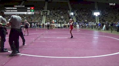 6-7A 132 Cons. Semi - Jaedyn Dunn, Central vs Leah Guthrie, Gulf Shores