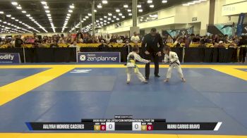 Manu Carius Bravo vs Aaliyah Monroe Caceres 2026 IBJJF Jiu-Jitsu CON International
