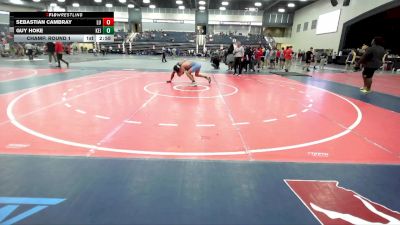 141 lbs Champ. Round 1 - Guy Hoke, Keiser University vs Sebastian Cambray, Liberty U