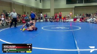 116 lbs Round 3 (6 Team) - Evan Lonegran, TNAAU vs Wyatt Feltgen, Panhandle Punishers