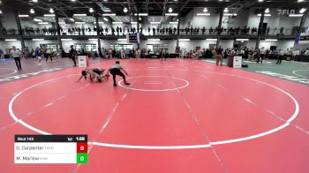 125A lbs Rr Rnd 2 - Durben Carpenter, Teknique Wrestling Club vs Matthew Marlow, Vhw