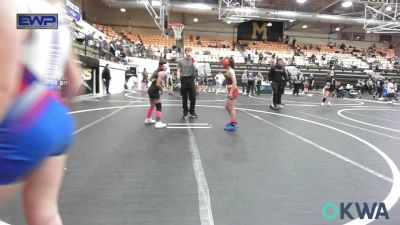 67 lbs Rr Rnd 5 - Jaycie Harmon, Duncan Demon Wrestling vs Layla Kellogg, Smith Wrestling Academy