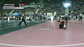 7A 190 lbs Cons. Round 2 - Hunter Williams, Robertsdale vs Preston Burnside, Baker HS