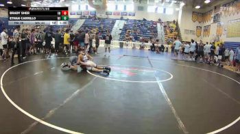 106 lbs Semis & Wb (16 Team) - Brady Sher, Funky Monkey vs Ethan Carrillo, Westside Wrestling