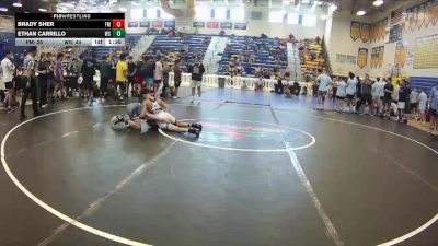 106 lbs Semis & Wb (16 Team) - Brady Sher, Funky Monkey vs Ethan Carrillo, Westside Wrestling