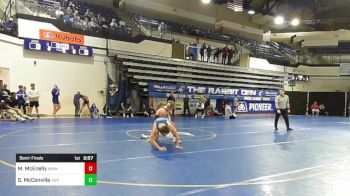 184 lbs Semifinal - Max McEnelly, Minnesota vs Shane McConville, Jackrabbit Wrestling Club