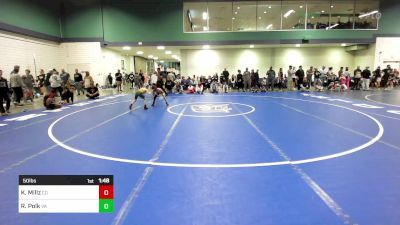 50 lbs Quarterfinal - Kaleb Millz, CO vs Ryker Polk, VA