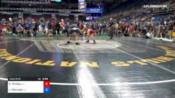 117 lbs Cons 16 #1 - Darcy Phillips, Minnesota vs Jazmin Mercado, Washington