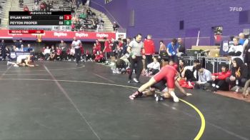 165 lbs Quarters & 1st Wb (16 Team) - Dylan Whitt, Grand View (Iowa) vs Peyton Proper, Embry-Riddle (Ariz.)