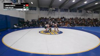 161 lbs Cons. Round 1 - Abran Zubiate, Soquel vs Lane Miller, Half Moon Bay