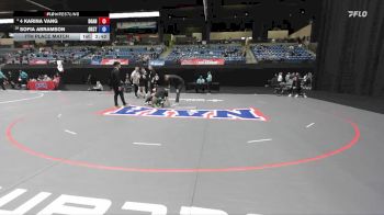 103 lbs 7th Place Match - 4 Karina Vang, Doane vs Sofia Abramson, Oklahoma City
