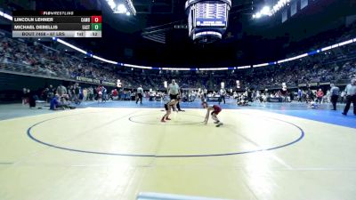 67 lbs Consy 2 - Lincoln Lehner, Cambria Heights vs Michael Debellis, East Penn