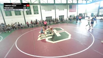 100-110 lbs Semifinal - Bentley Fields, GCMS vs Trevor Cole, Mexico