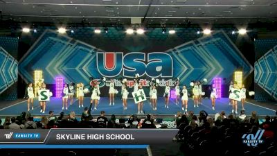 Skyline High School [2020 Large Situational Sideline/Crowdleading -- High School -- Cheer (21+) Day 2] 2020 USA Spirit Nationals