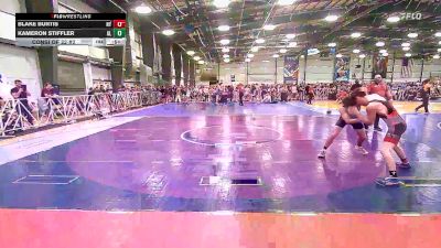 132 lbs Consi Of 32 #2 - Blake Burtis, NY vs Kameron Stiffler, AL