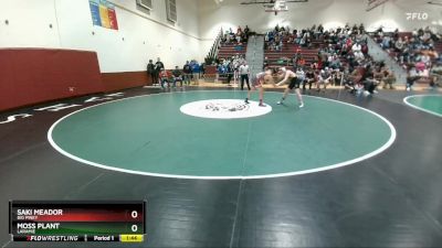 157 lbs Quarterfinal - Moss Plant, Laramie vs Saki Meador, Big Piney