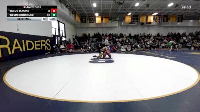 215 lbs Semifinal - Jacob Macias, Oak Hills vs Kevin Rodriguez, St. John Bosco