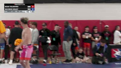 65F kg Champ. Round 2 - Noah Tolentino, Beaver Dam Wrestling Regional Training Center vs Maximus Brady, Panther Wrestling Club RTC