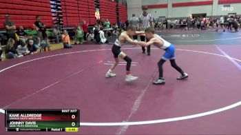 55 lbs Champ. Round 1 - Kane Alldredge, Lincoln Youth Wrestling vs Johnny Davis, Arab Youth Wrestling