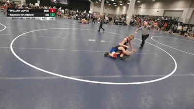 106 lbs Cons. Semis - Karson Wuebker, Sebolt Wrestling Academy vs William Alves, Montana