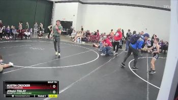 101/108 Round 5 - Austin Crocker, Gaston Grizzlies vs Jonah Finlay, Palmetto State Wrestling