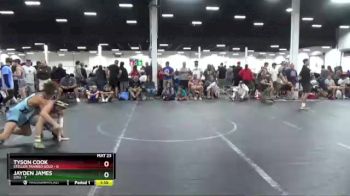 113 lbs Placement (4 Team) - Jayden James, Sith vs Tyson Cook, Steller Trained Gold