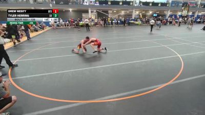 126 lbs Cons. Round 4 - Drew Nesity, Unattached vs Tyler Herring, Level Up