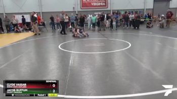 100 lbs Semifinal - Clyde Vassar, Buena Vista Outlaws vs Jacob Buffum, Legacy Dragons