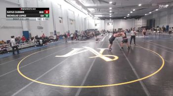 285 lbs Cons. Round 3 - Kayle Casimir, Muskingum vs Nicholas Lopez, Elmira College