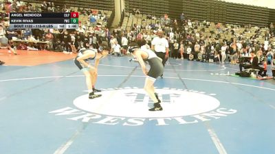 115-H lbs Round Of 16 - Angel Mendoza, Central Islip vs Kevin Rivas, Prime Wrestling Club