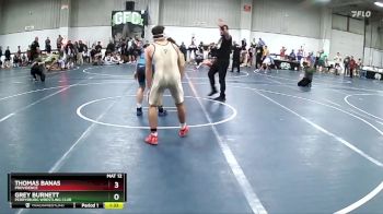 125 lbs Champ. Round 3 - Grey Burnett, Perrysburg Wrestling Club vs Thomas Banas, Providence