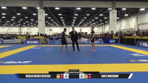 DANTE MUSCHAMP vs Nicolas Infante Reategui 2025 World IBJJF Jiu-Jitsu No-Gi Championship