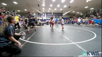 64 lbs Rr Rnd 2 - Royce Gushi, Bristow Elementary Wrestling Club vs Michael Mairel, Perry Wrestling Academy