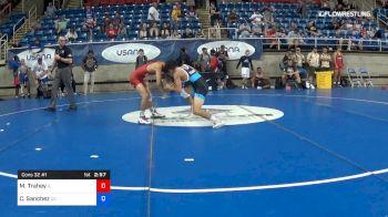 113 lbs Cons 32 #1 - Miles Trahey, Illinois vs Ceasar Sanchez, Colorado