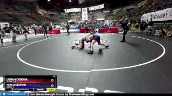 182 lbs Round 2 (16 Team) - Logan Corona, SCVWA vs Mitch Seeman, OCWA