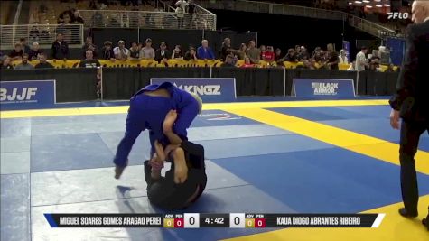 Kaua Diogo Abrantes Ribeiro vs Miguel Soares Gomes Aragao Perei 2025 Pan Jiu Jitsu IBJJF Championship