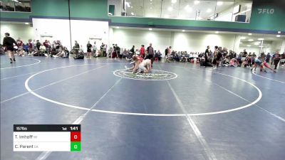 157 lbs Round Of 64 - Tyson Imhoff, WI vs Cade Parent, GA