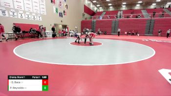 144 lbs Champ. Round 1 - Oscar Baca, Crown Point vs Parker Reynolds, Brownsburg