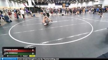 101 lbs Champ. Round 1 - Epenesa Elison, CA vs Lexie Rosedale, IA