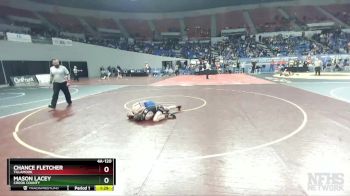 4A-120 lbs Champ. Round 1 - Mason Lacey, Crook County vs Chance Fletcher, Tillamook