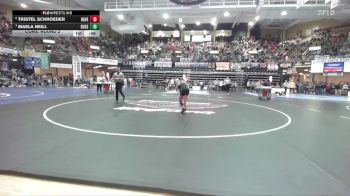 125 lbs Cons. Round 2 - Maela Neill, Eureka Hs vs Tristel Schroeder, Haven HS