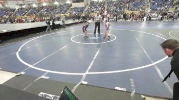 55 lbs Consolation - Sawyer Beiriger, Alamosa Wrestling vs Brax Peterson, Athlos Wrestling