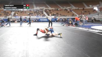 152-D4 Champ. Round 1 - BARRETT HARRIS, Benjamin Franklin High School vs Brian Petty, River Valley High School